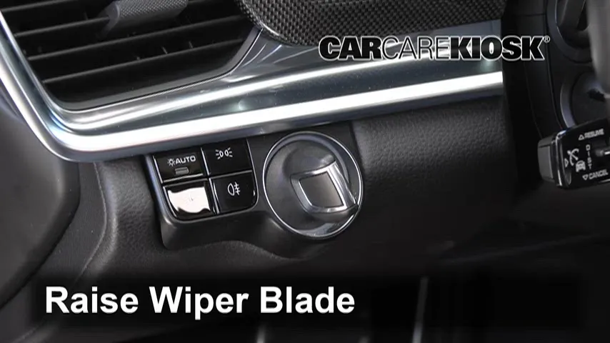 2018 Porsche Panamera 4 E-Hybrid 2.9L V6 Turbo Balais essuie-glace avant